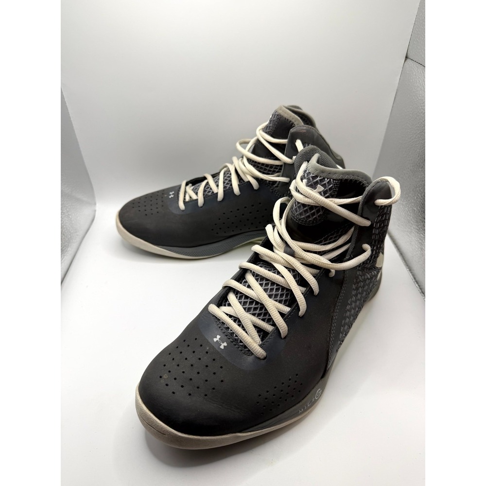 Under Armour Micro G Torch 1246940-036 Mens 9.5 Sneaker Black Basketball Shoes